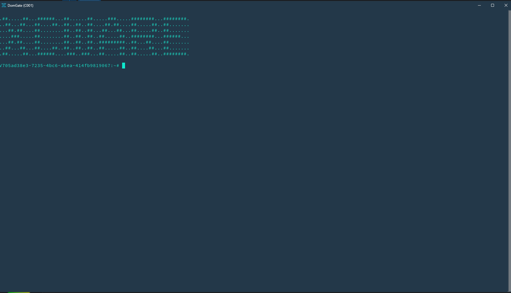 Instances-cn Terminal Window