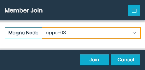 Magna-app Member Join Dialog