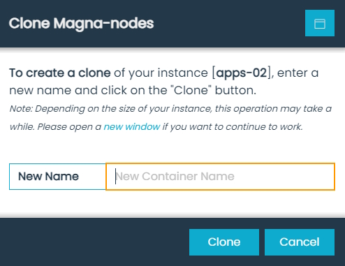 Clone Magna-nodes Dialog