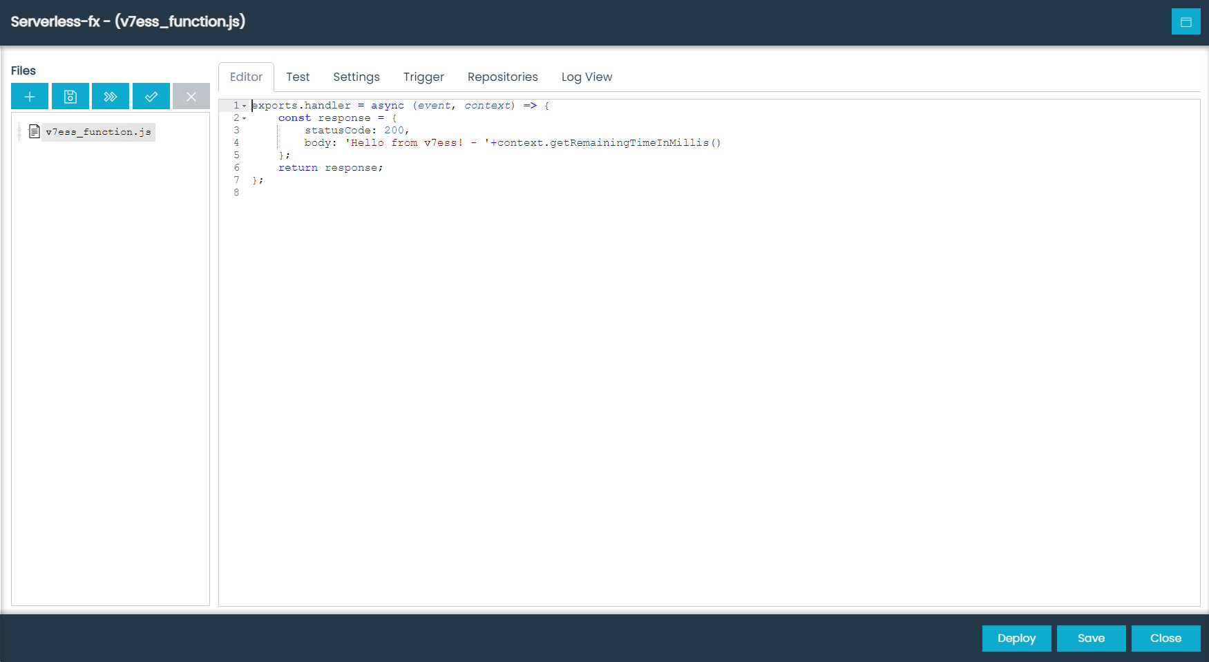 Serverless-fx Window